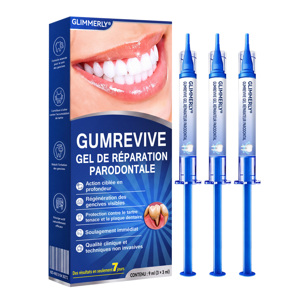 🇫🇷 𝑮𝒍𝒊𝒎𝒎𝒆𝒓𝒍𝒚® 𝑮𝒖𝒎𝑹𝒆𝒗𝒊𝒗𝒆 𝑮𝒆𝒍 𝒅𝒆 𝑹é𝒑𝒂𝒓𝒂𝒕𝒊𝒐𝒏 𝑷𝒂𝒓𝒐𝒅𝒐𝒏𝒕𝒂𝒍𝒆