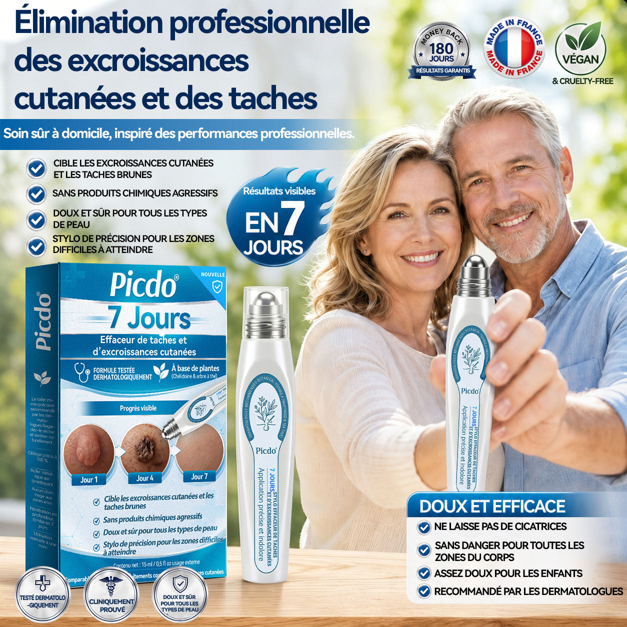 𝐏𝐢𝐜𝐝𝐨® 𝐒𝐨𝐥𝐮𝐭𝐢𝐨𝐧 𝐜𝐢𝐛𝐥é𝐞 𝟕 𝐣𝐨𝐮𝐫𝐬 𝐩𝐨𝐮𝐫   𝐚𝐜𝐫𝐨𝐜𝐡𝐨𝐫𝐝𝐨𝐧𝐬 𝐞𝐭 𝐢𝐦𝐩𝐞𝐫𝐟𝐞𝐜𝐭𝐢𝐨𝐧𝐬(Roll-on indolore et sans trace) ❤️
