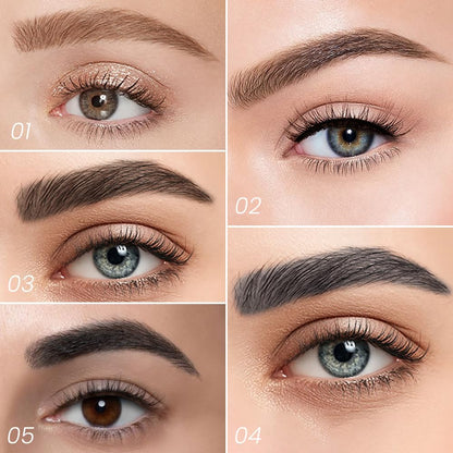 4-Tip Microblade Pen for Brows & Beards – Waterproof, Smudge-Proof & Natural Look
