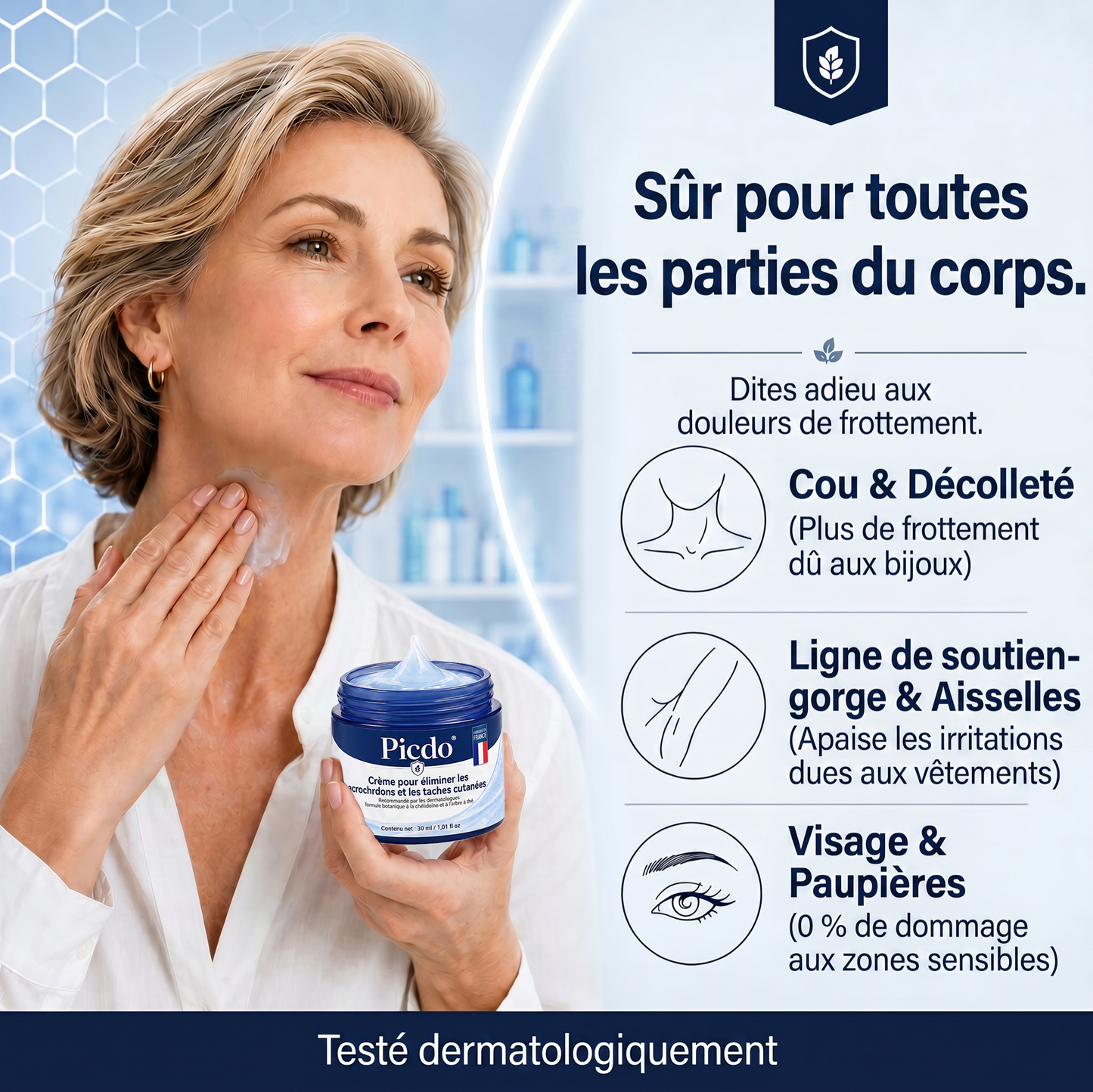𝐏𝐢𝐜𝐝𝐨® 𝐂𝐫𝐞𝐦𝐞 𝐜𝐨𝐫𝐫𝐞𝐜𝐭𝐫𝐢𝐜𝐞 𝐩𝐨𝐮𝐫 𝐚𝐜𝐫𝐨𝐜𝐡𝐨𝐫𝐝𝐨𝐧𝐬 𝐞𝐭 𝐭𝐚𝐜𝐡𝐞𝐬 𝐜𝐮𝐭𝐚𝐧é𝐞𝐬 (Formule indolore et sans cicatrice) 🎉